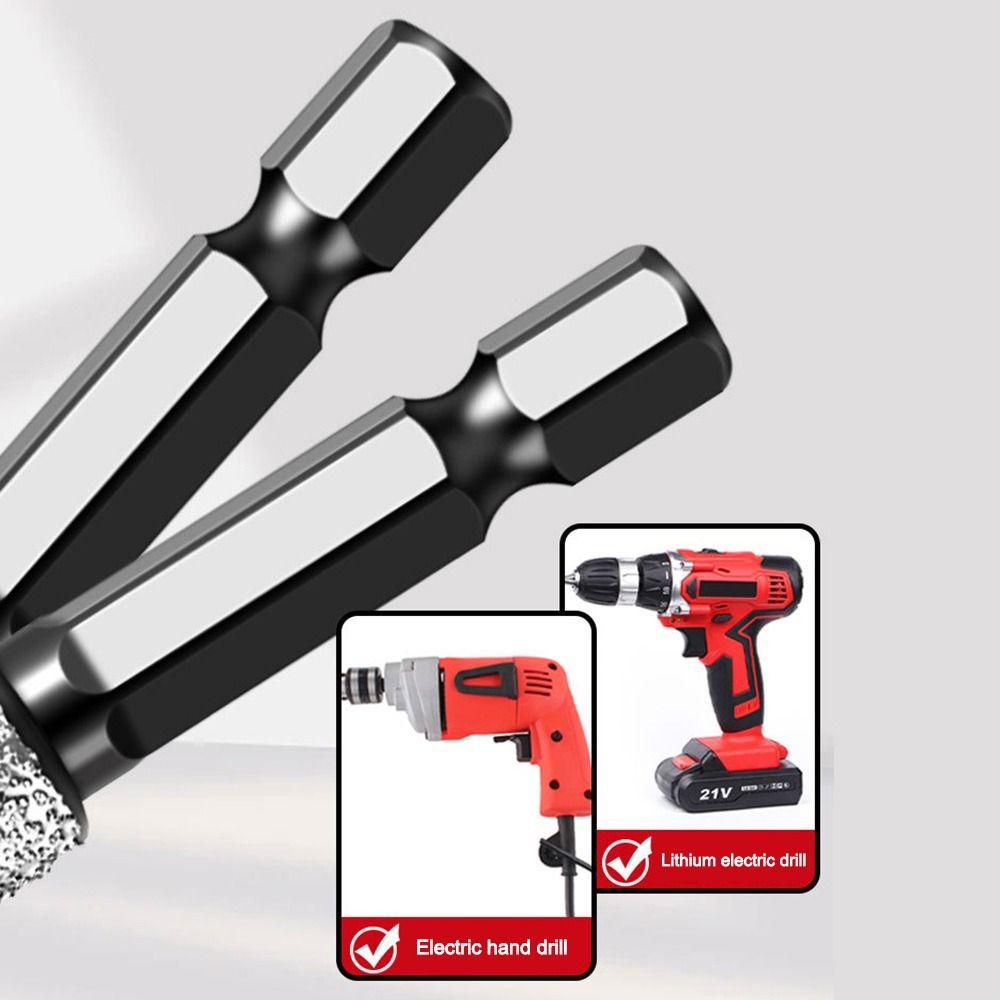 Керамическая кольцевая пила для сухой гранитной плитки с шестигранным хвостовиком для пайки отверстий для сверления и шлифования