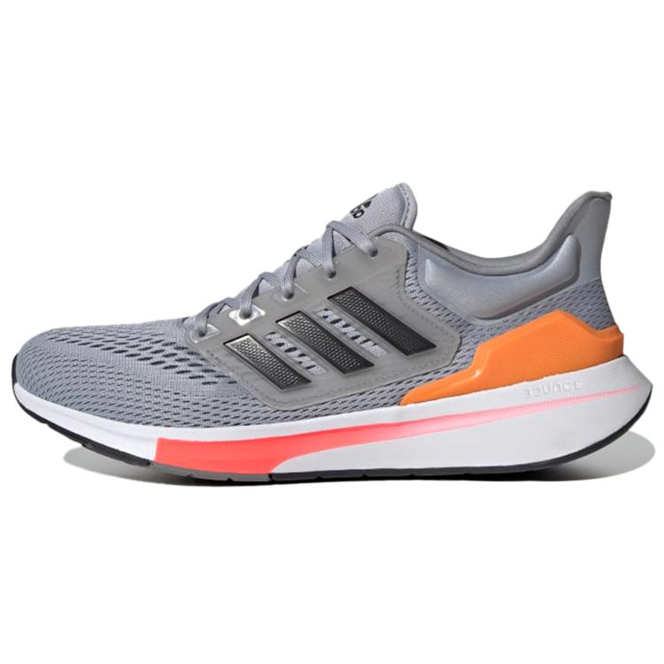 Adidas EQ21 Run Running Shoes Men's Low top Gray/Orange GZ0602