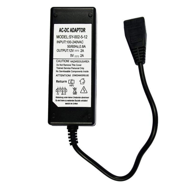1 шт. DIY Аксессуары 12В/5В 2А USB на IDE/SATA Адаптер питания Жесткий диск/HDD/CD-ROM AC DC