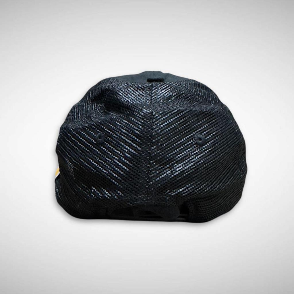 [Б/У] Кепка Carhartt Black Duck Mesh, Однотонная черная шляпа, Снэпбэк Carhartt