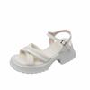 Thick-soled Versatile Sandals 2025 New Summer Wear Women's Versatile Small High-heeled Sandals