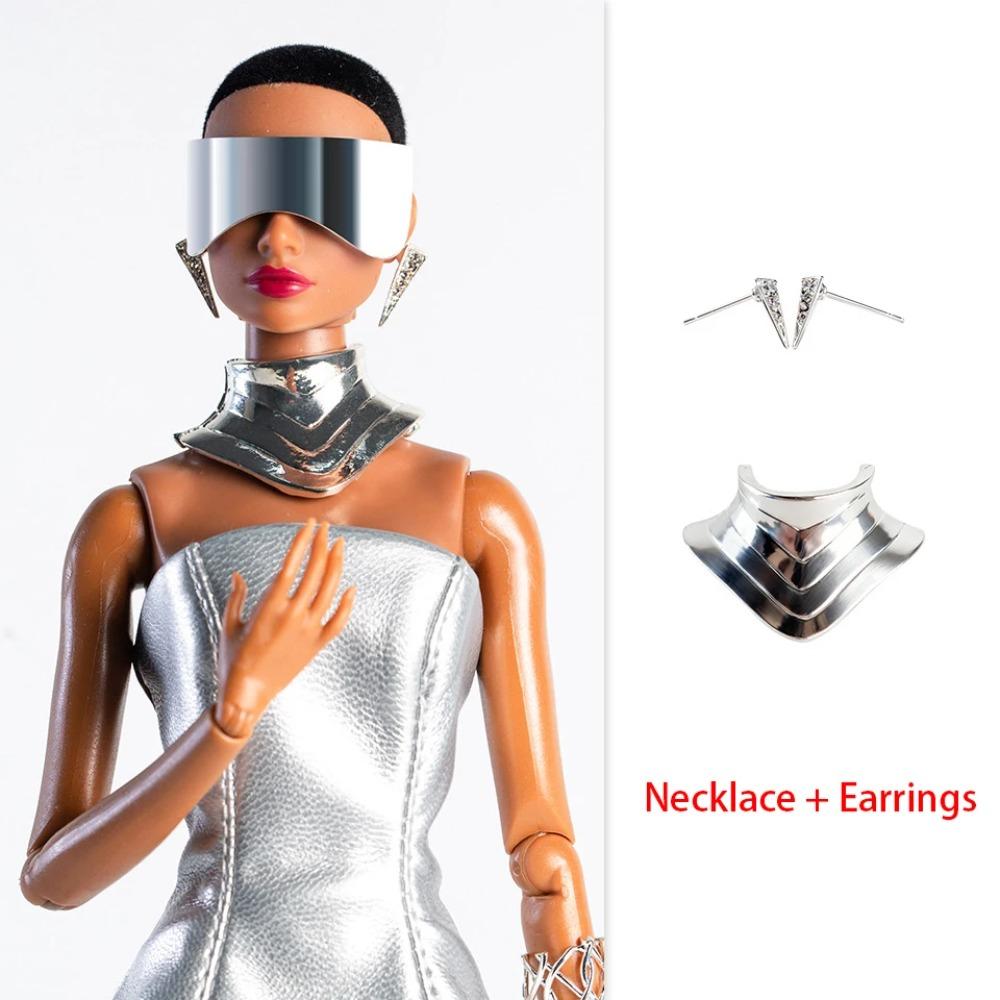 Изысканные Очки Разных Стилей 30см Лицо Супермодели Аксессуары для Декора Куклы 1/6 DIY Наряды Мода Личность Солнцезащитные Очки