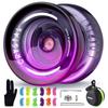 MAGICYOYO K2 Crystal Профессиональный отзывчивый йо-йо для детей и начинающих, Дополнительные неотзывчивые подшипники для йо-йо, Профессиональный пластиковый трюковый йо-йо для