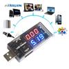 USB зарядное устройство детектор тока напряжение мощность тестер двойной цифровой дисплей вольт ампер метр для Android
