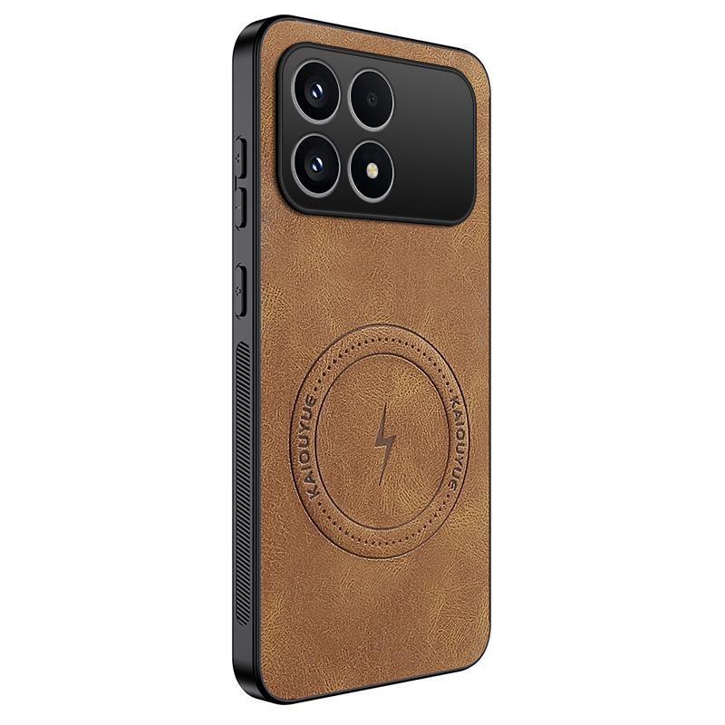 Для Poco F8 Pro Новый кожаный матовый матовый магнитный чехол для телефона Для Mi POCO F8 Pro Противоударный бампер Мягкая крышка POCO F8 Pro Корпус