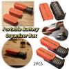 Shockproof Design Button Battery Organizer Portable Battery Organizer Box  Outdoor Travel