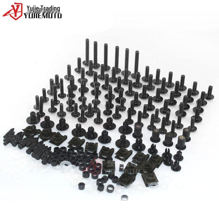 BMW Motorcycle Universal Fairing Windshield Bolt Kit - Multi-color Screws