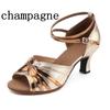New Fashion Satin Ladies Women Tango Ballroom Heels Women Dance Shoes Modern Latin Salsa Shoes Girls Party Square Heels Sandals