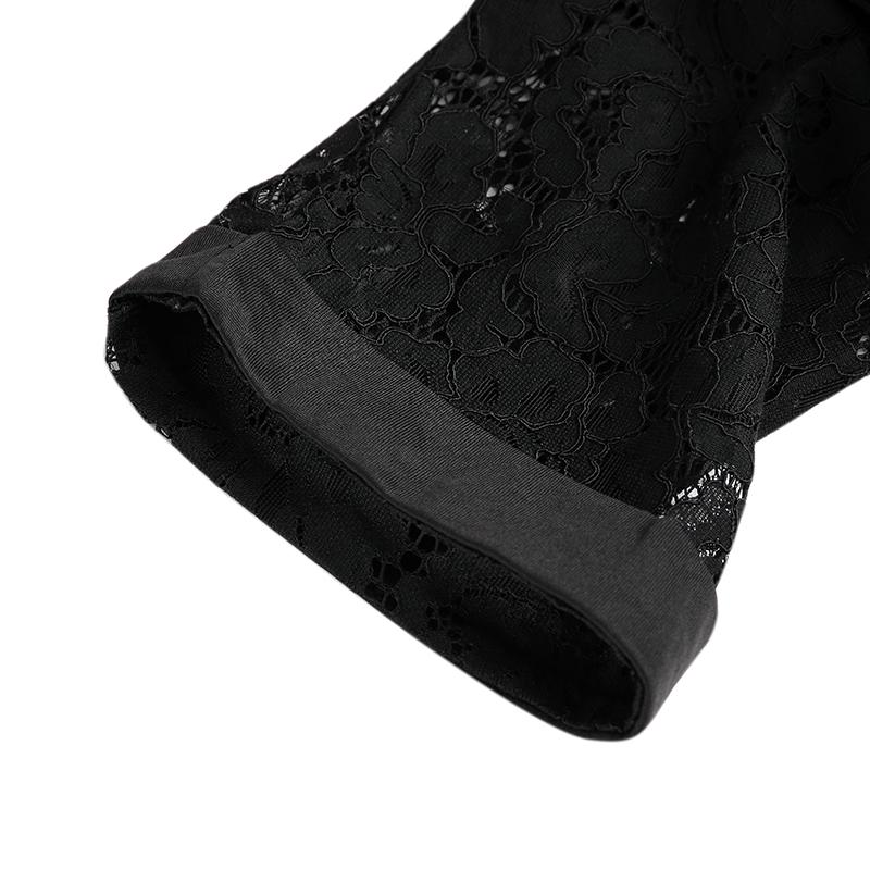 ZANZEA Women Off Shoulder Half Sleeve Lace Party Maxi Beach Dress Sundress