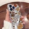 Ударопрочный прозрачный чехол осенних цветов для iPhone 15/16/17 Pro Max/14/12