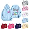 Sweatshirts For Teen Girls Long Sleeve Letter Print Casual Graphic Hoodies Drawstring Pullover Cute Oversized Hoodie