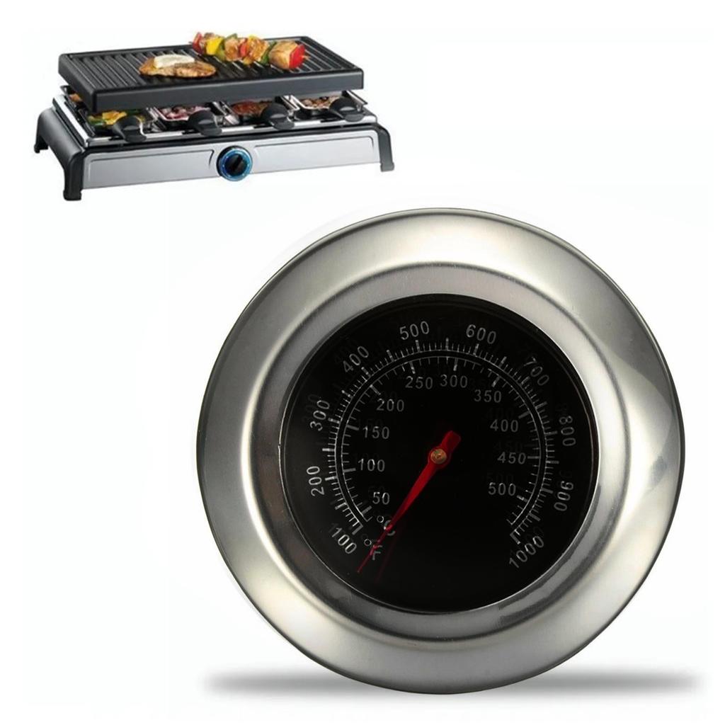 Oven Thermometer Stainless Steel Wide Temperature Range Meat Thermometer for Kitchen Cooking