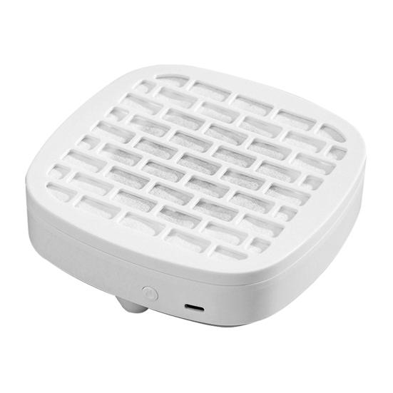 Мини-пылесос для ногтей USB Мощное всасывание 3200 об/мин Пылесборник для ногтей 3 регулируемые скорости Портативный для путешествий дома салона Вентилятор для пылесоса для ногтей с фильтром