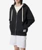 Jil Sander Logo Zip-Up Hoodie - Black / J47Hg0101J20039001