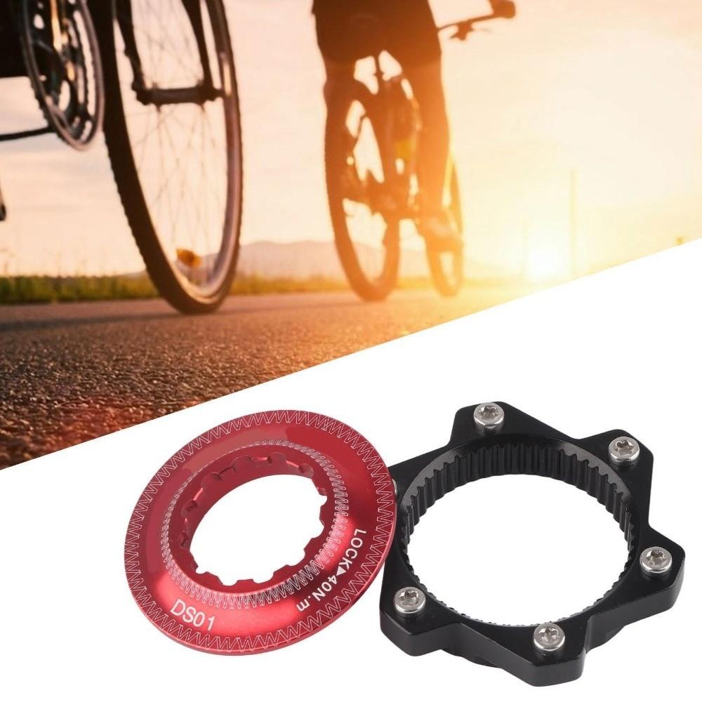 6 Bolts Disc Brake Rotor Conversion Aluminium Alloy Center-Lock Hubs Bike Conversion