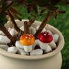Ornament Stakes Resin Crafts Miniature Figurine Potted Plants Decor Mini Mushroom Artificial Foam