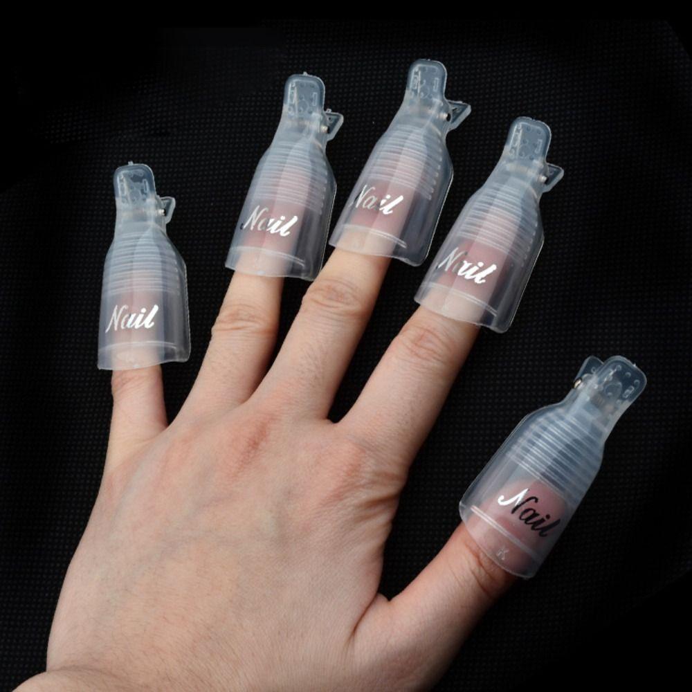 Acrylic Soak off Nail Gel Clips Wearable Nail Care Tools Hot Remover Wrap Tools DIY