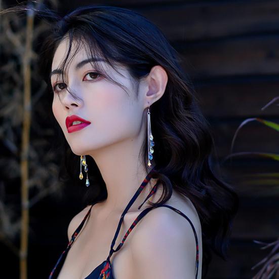 Популярные серьги с подвесками, изящные, легкие, декоративные