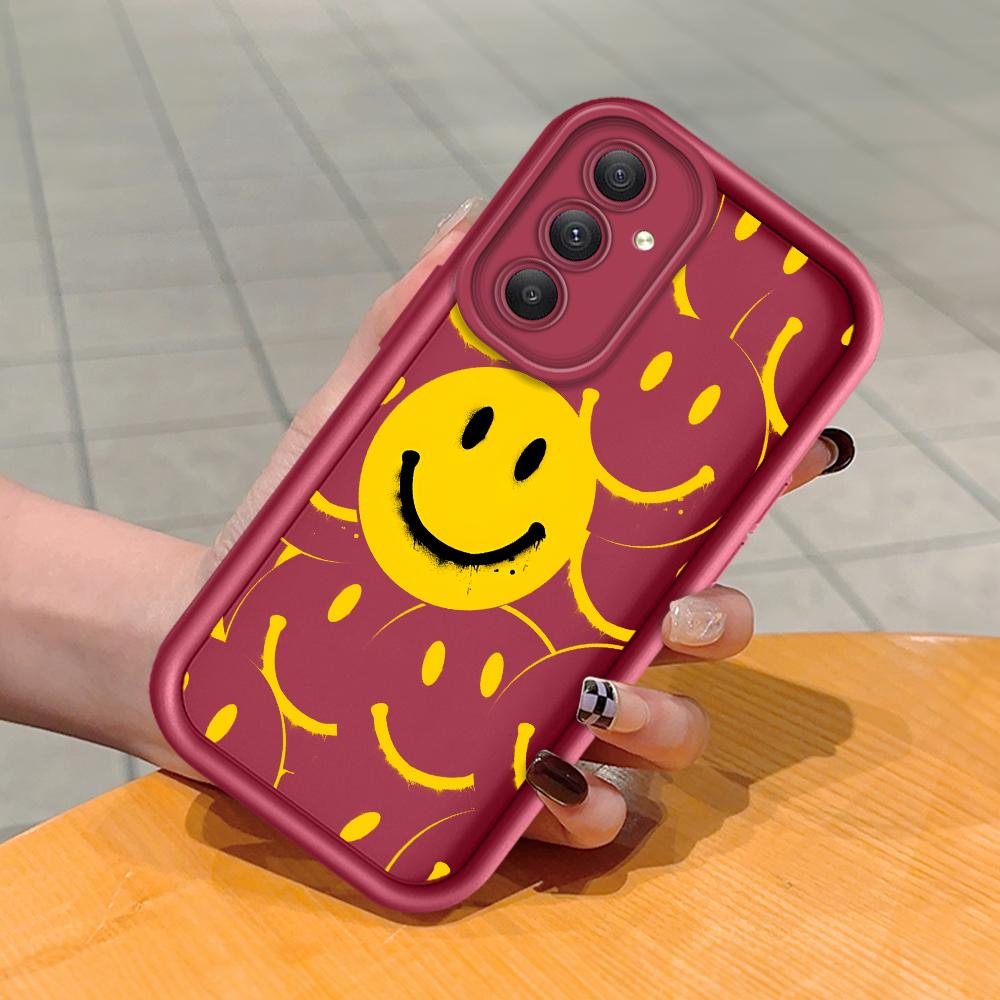 Мягкие силиконовые квадратные лестницы с мультяшным узором, полное покрытие, защита камеры, противоударный чехол для Huawei Honor Xiaomi Redmi Samsung