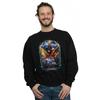 Disney Mens Onward Group Crest Sweatshirt