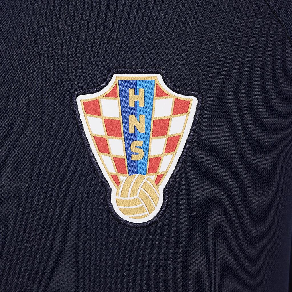Nike Croatia Academy Pro Football Training с логотипом и принтом на молнии, повседневная куртка, мужская верхняя одежда, темно-синий DH4743-498