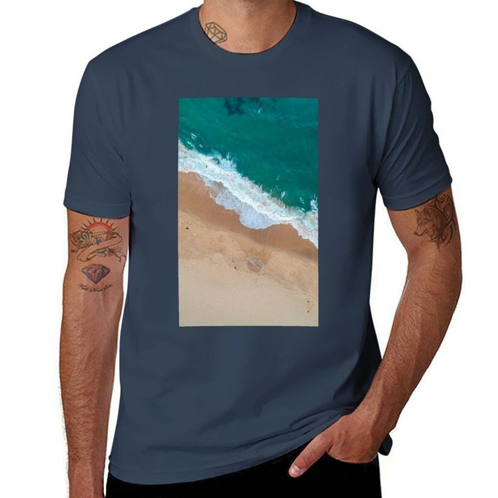 Maroubra Beach Tshirt Soft Cotton Print Tshirt