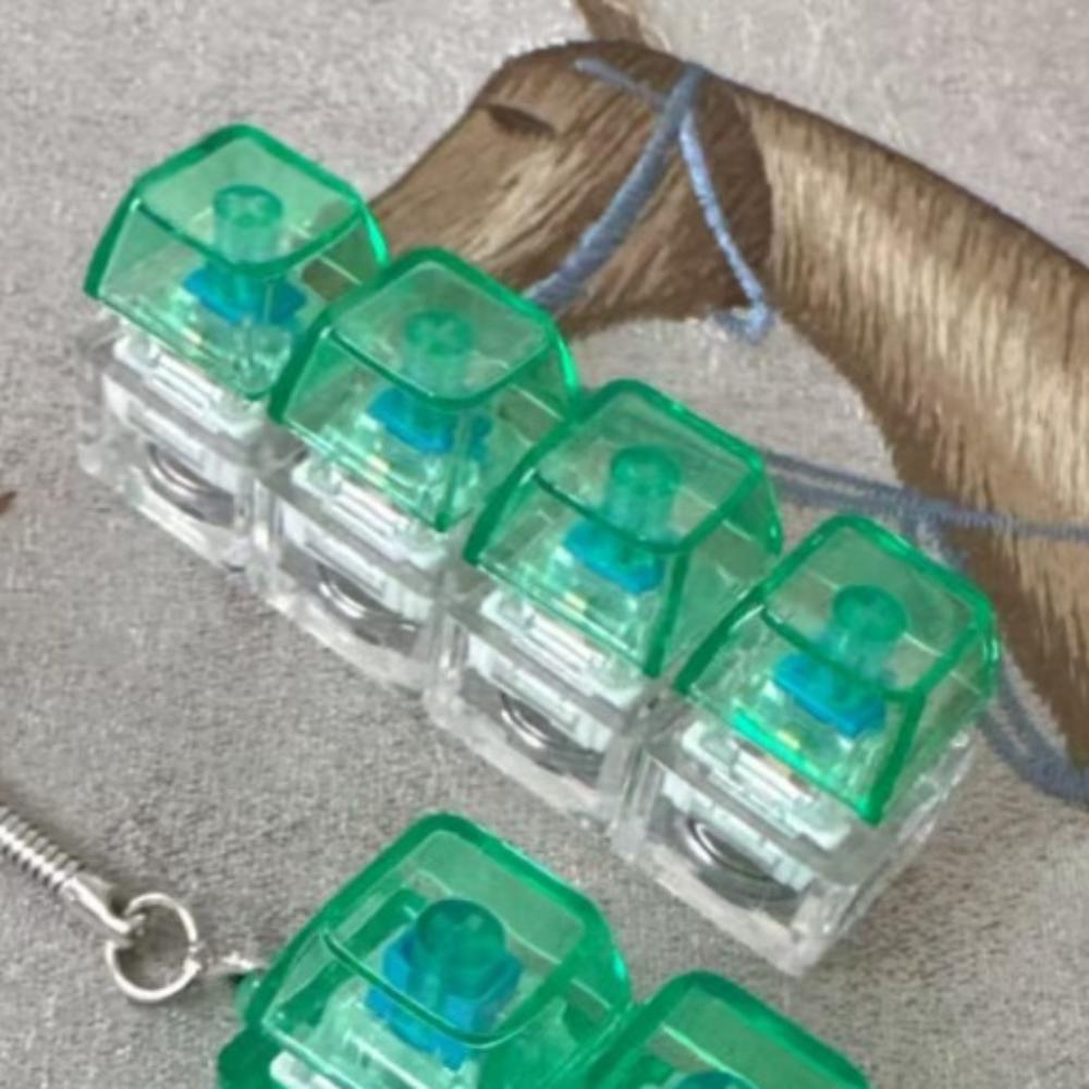 Снятие стресса Непоседа Кликер Игрушка Светодиодная Клавиатура Декомпрессионный Брелок Новый Брелок Для Взрослых