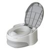 Toilet Training Baby Label Western-Style Potty Step Gray (Potty: Approximately 1 Year old~/Auxiliary Toilet Seat + Step: Approx. 1 Year and 6 Mo