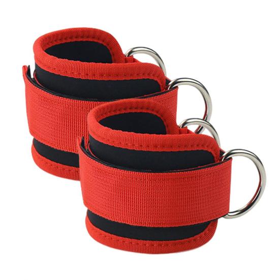 Ленты сопротивления для лодыжек с манжетами для женщин, ленты для упражнений на ноги и ягодицы, оборудование для тренировки ягодиц и бедер