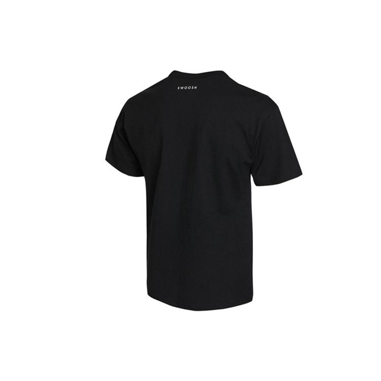 Nike Футболки Мужские Черные С Круглым Вырезом Умеренный Прямой Крой DJ6297-010