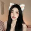 Cute Cat Fox Fur Ear Hair Hoops Night Hairband Headbands Hair Cat Ear Hair Band