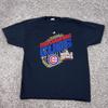 Футболка Chicago Cubs Мужская XL Черная MLB Бейсбол Чемпионы Мировой Серии 2016 Champs Sports