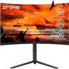 Écran Gaming - KONIX - Drakkar Shadow 27 - Résolution FHD 1920x1080 - Fréquence 180 Hz - Temps De Réponse 1 Ms