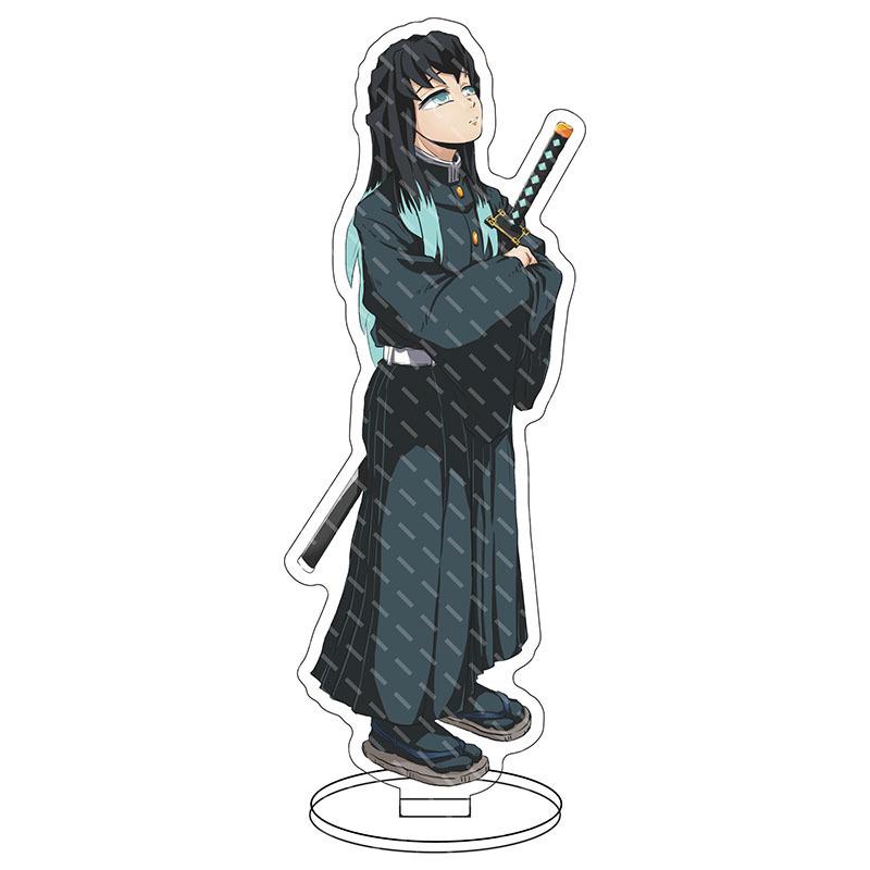 Убийца демонов: Подставка Kimetsu no Yaiba Танджиро Незуко двусторонняя HD акриловая фигурка аниме Жуткий Праздничный подарок 16 см