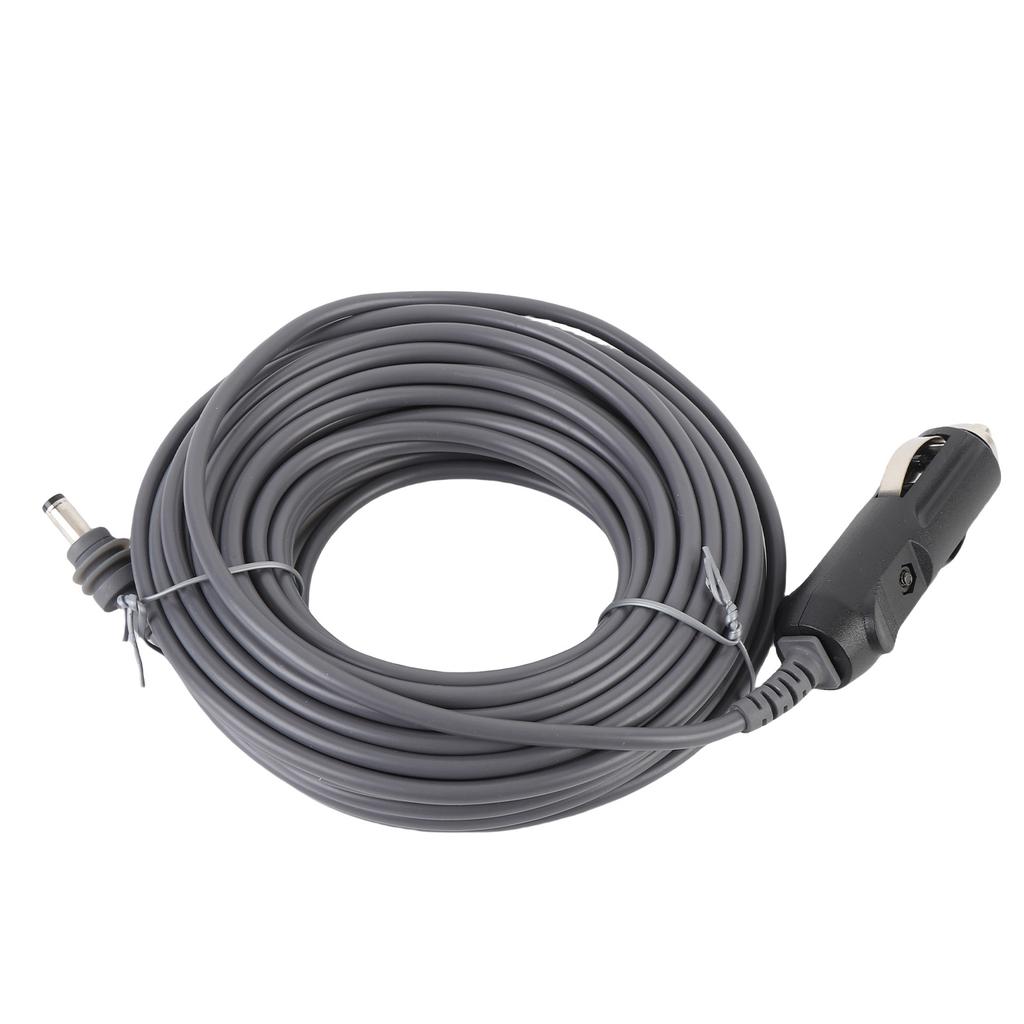 DC Car Power Cable for Mini Rectangular Satellite Charger To DC Replacement 18AWG IP68 Water Proof