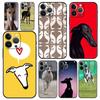 Чехол для телефона для iPhone 17 16e 15 14 13 12 11 Pro Max SE 7 8 Plus Оболочка iPhone 16 Мягкий ТПУ Чехол Гальго Борзая Собака