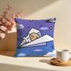 Hot LLine Puppier Cushion Cover Stylish Washable Pillow Cover Ideal for Couch Bedroom Car Decoration