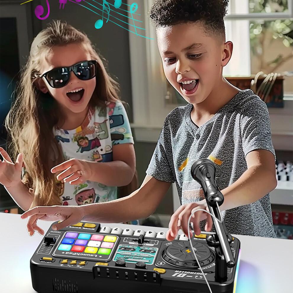 Rechargeable Multifunction DJ Music Machines For Kids-White