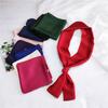 New Solid Color Scarf For Women In Spring And Autumn Versatile Ribbon Wrist Strap Headband Fashionable Decoration Student Neck Protection Small Scarf