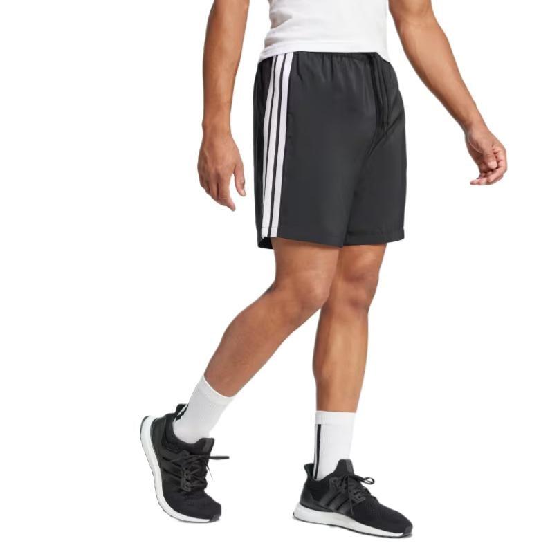 adidas Базовые шорты-чиносы с 3 полосками для мужчин, повседневные, черные JE6436