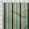 oneOone Cotton Flex Fabric Multicolor Stripe Print Fabric BTY 40 Inch Wide
