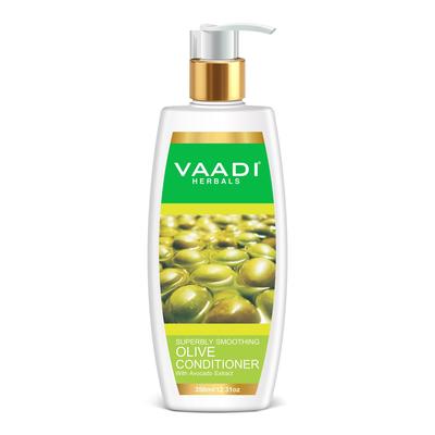 Vaadi Herbals Кондиционер с Оливковым Маслом и Экстрактом Авокадо для Гладких Блестящих Волос 350 мл