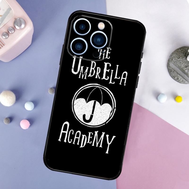 Umbrella Academy Logo Phone Case For iPhone 17 Pro Max 16 15 13 12 11 14 Pro Max Plus Mini 16e 17 Air Back Cover