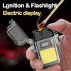 New USB Portable Keychain Light, Outdoor Windproof, Digital Battery Display Flashlight, Portable, Emergency Situation, Outdoor Exploration