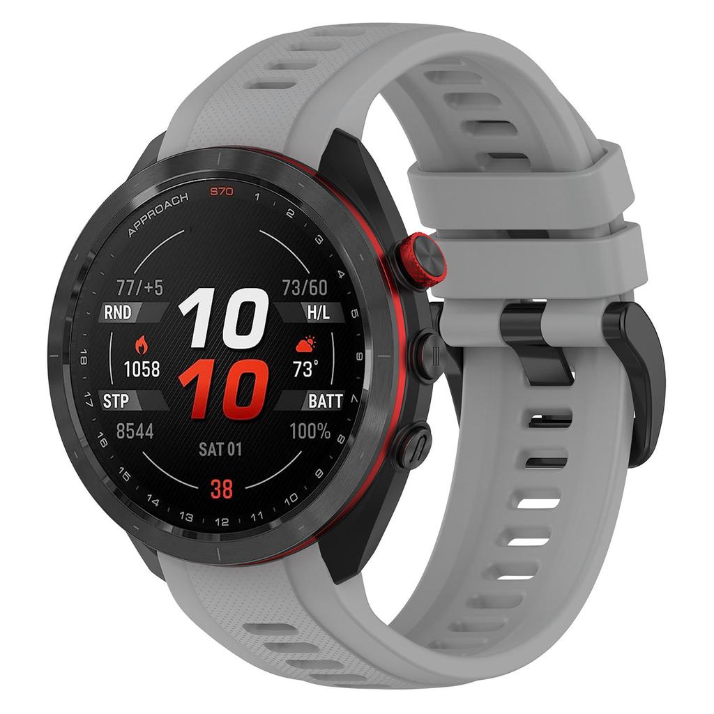 Силиконовый ремешок для часов, сменный браслет на запястье для Approach S70 42 мм 47 мм, быстросъемный, потовпитывающий ремешок