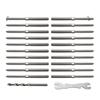 T316 Stainless Steel 3/16"Cable Railing Hardware, for Wood Posts Stair Deck Post DIY Baluster, Swage Lag Screws Left & Right