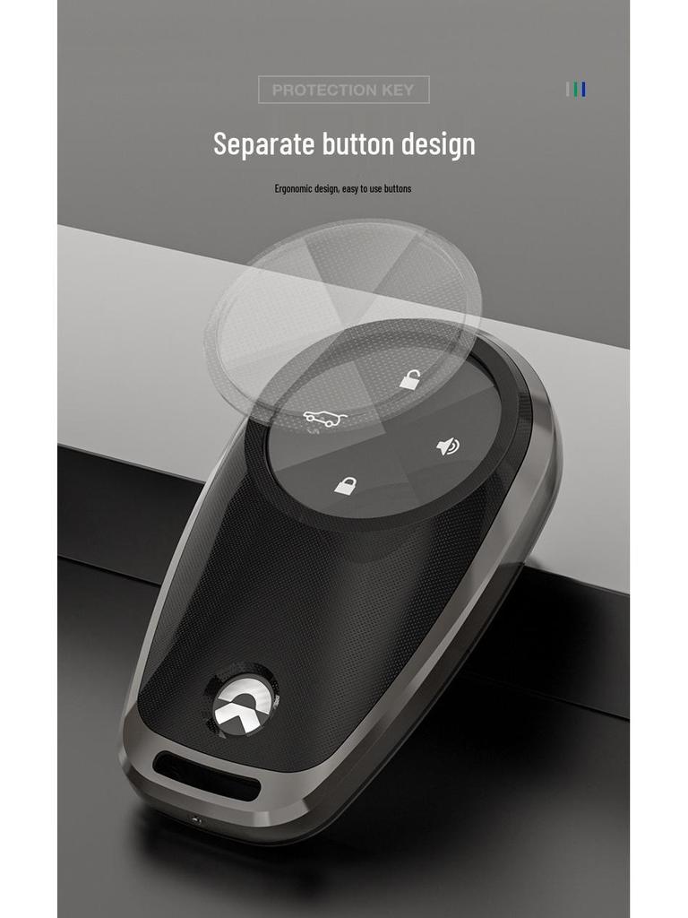 Чехол для ключа Nio 2022: Премиальная оболочка пряжки для ET5, ET7, ES7, ES6, EC6, ES8