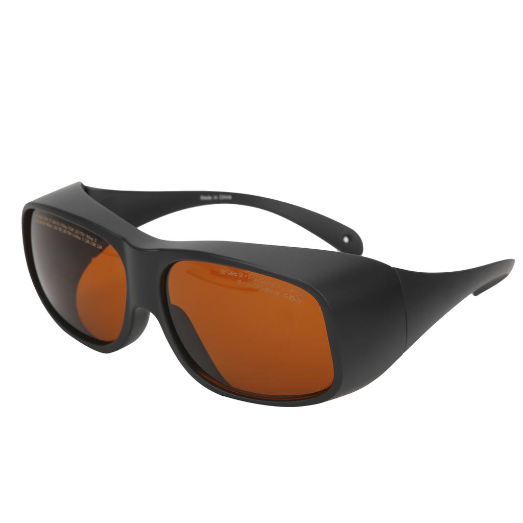 Защитные лазерные очки 532 нм 1064 нм Длина волны Защитные очки Износостойкие для защиты глаз(черный )