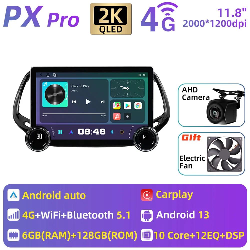 Android 2 Din Car Radio for JEEP Compass 2017 - 2020 Stereo GPS Navigation Multimedia Player Autoradio Audio Auto Head Unit WIFI