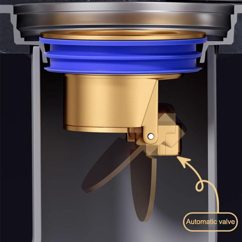 Многообразие стилей, полностью медный сердечник для слива в пол, заглушка для слива в душ, защита от насекомых, дезодорация, антизапах, ванная комната, туалет, канализация